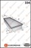 Фільтр повітряний Renault 1.5/1.6/1.8 dCi Megane 15- /Scenic IV 16- (з передфільтром) EUROREPAR 1667447780 (фото 1)