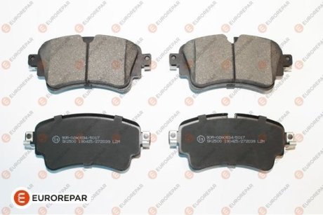 Колодки гальмівні (задні) Audi A4/A5/Q5/Q7 2.0 TFSI/TDI/3.0 TDI 15- EUROREPAR 1675991080