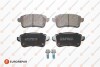 Колодки гальмівні (задні) Renault Megane IV/Scenic IV/Grand Scenic IV/Espace/Talisman 16- EUROREPAR 1675991480 (фото 1)
