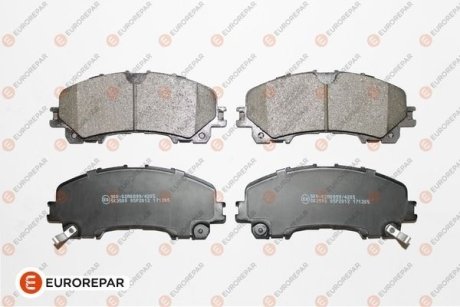 Колодки гальмівні (передні) Nissan Koleos 16-/X-Trail/Infiniti Q50/Q60/QX50 13-/Renault Koleos 16- EUROREPAR 1675996380