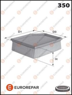 Фильтр воздушный MB (W210/220) 3.2CDI EUROREPAR E147135