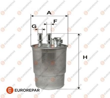 ФІЛЬТР ПАЛИВНИЙ ДИЗ. EUROREPAR E148172