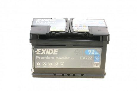 Акумулятор EXIDE EA722 (фото 1)