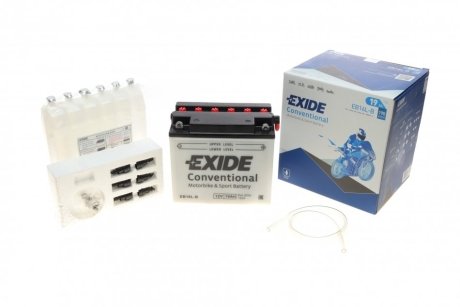 Стартерная батарея (аккумулятор) EXIDE EB16LB