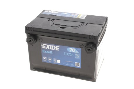 Стартерная батарея (аккумулятор) EXIDE EB708