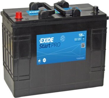 Стартерная аккумуляторная батарея EXIDE EG1251