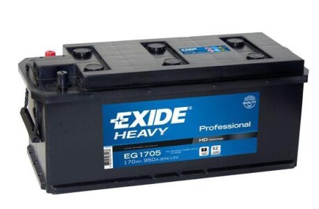 Стартерная аккумуляторная батарея EXIDE EG1705