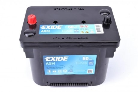 Аккумулятор EXIDE EK508 (фото 1)