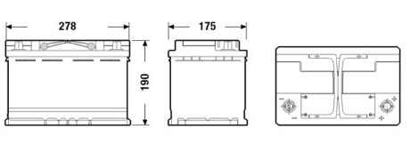 Автозапчасть EXIDE EQ600