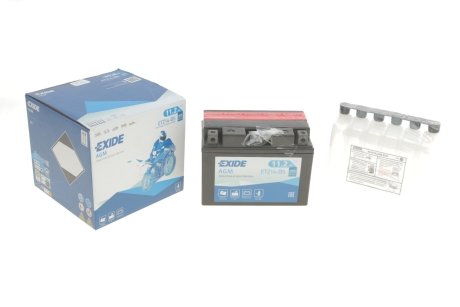 Стартерна батарея (акумулятор) EXIDE ETZ14BS