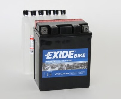 Акумулятор EXIDE YTX14AHL-BS