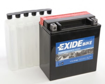 Ремкомплект, опора стойки амортизатора EXIDE YTX16-BS