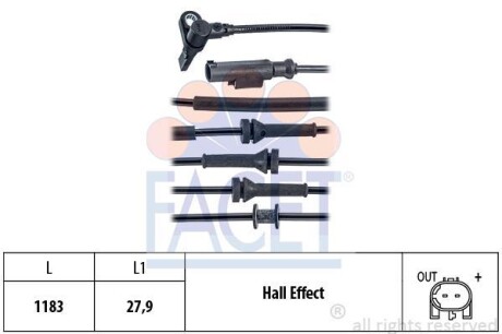 CZUJNIK ABS FACET 210166