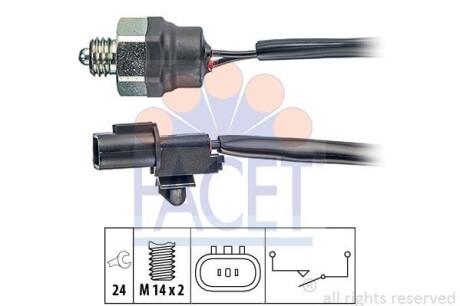 Переключатель заднего хода FACET 76342