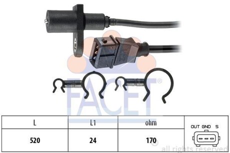 Датчик импульсов FACET 90397