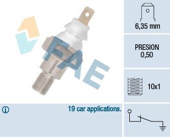 Датчик тиску мастила FAE 11710
