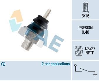 Датчик тиску мастила FAE 12180