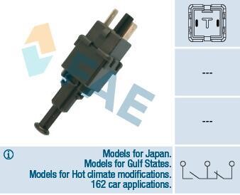Вимикач ліхтаря сигналу гальма FAE 24515 (фото 1)