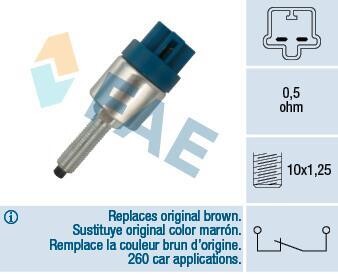 Выключатель фонаря сигнала торможения FAE 24680