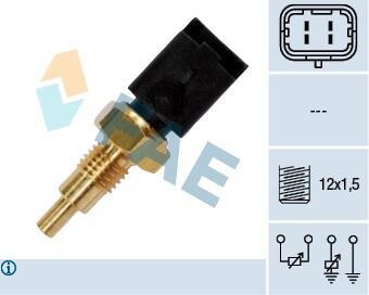 Температурный датчик охлаждающей жидкости FAE 33723