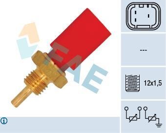 Датчик температури системи охолодження FAE 33725 (фото 1)