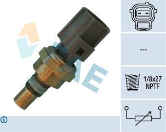 Датчик, температура охлаждающей жидкости FAE 33750 (фото 1)