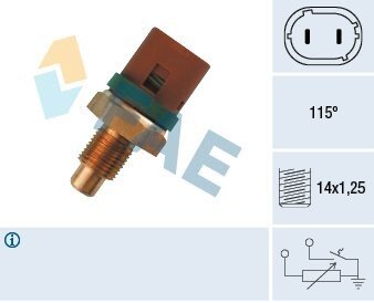 Датчик темпер. охолодж.рідини FAE 34230