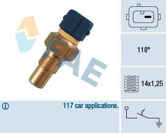 Датчик температури рідини охолодження FAE 35290