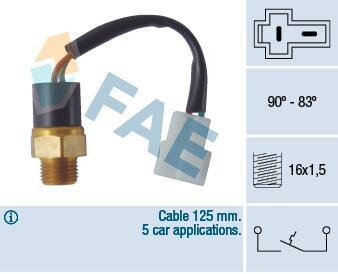 Термовимикач вентилятора радіатора FAE 36360