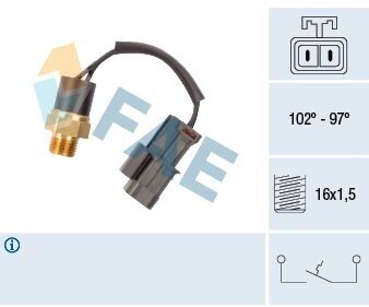 Термовыключатель, вентилятор радиатора FAE 37520