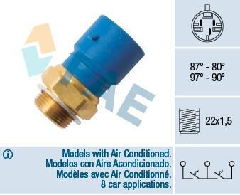 Термовыключатель, вентилятор радиатора FAE 38245