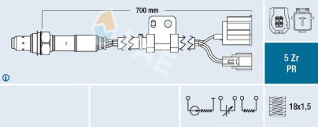 Лямбда-зонд MAZDA FAE 75088