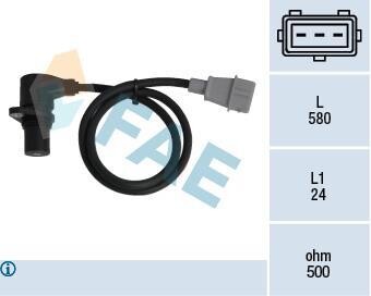 Датчик колінчастого вала FAE 79010