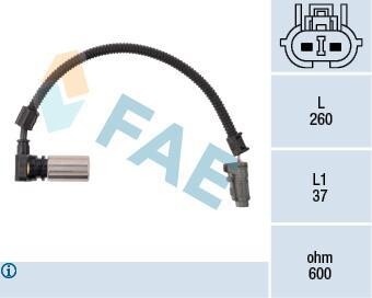 Датчик частоты вращения, управление двигателем FAE 79086