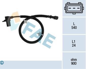 Датчик колінчастого вала FAE 79301