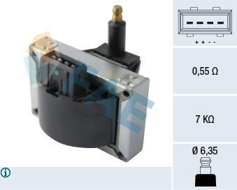 Котушка запалення FAE 80260