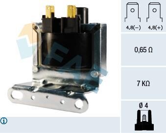 Котушка запалення FAE 80262