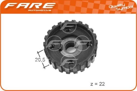 Шестерня SA Fare 10569 (фото 1)