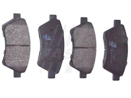 Brake pads front without sensor +[+]abs 410601241r FAST FT29531