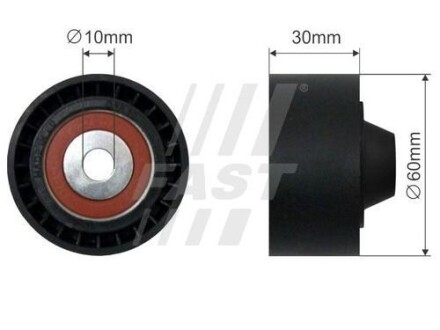 Ролик FAST FT44563