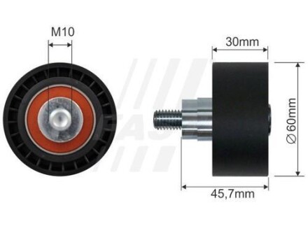 Ролик FAST FT44566