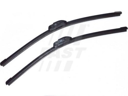 Wiper blade front l/r flat 550mm+550mm FAST FT93211 (фото 1)