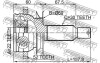 Шрус зовнішній задній 22x58x30 FEBEST 1210-CM10RA52 (фото 2)