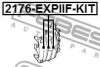 Поршень супорта гальмівного переднього ремкомплект FEBEST 2176EXPIIFKIT (фото 2)
