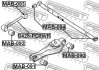 ÑÀÉËÅÍÁËÎÊ ÇÀÄÍÅÉ ÏÎÄÂÅÑÊÈ (MITSUBISHI DELICA PD4W/PD6W/PD8W 1994-2004) FEBEST MAB-094 (фото 2)