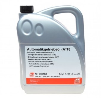 Олива трансмісійне ATF 5л FEBI BILSTEIN 100708