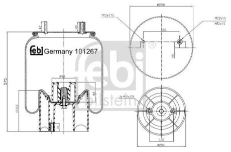 Автозапчасть FEBI BILSTEIN 101267