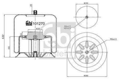 Автозапчасть FEBI BILSTEIN 101270