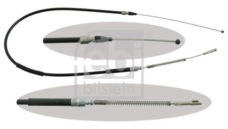 Тросик тормозной (сторона установки: сзади слева, сзади справа) FEBI BILSTEIN 10592