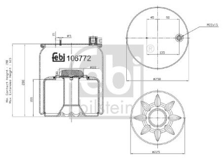 Автозапчасть FEBI BILSTEIN 106772